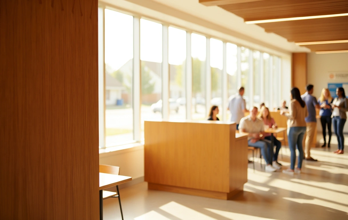 Self Help Federal Credit Union Office Interior